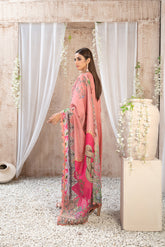 Semi-Unstitched ILONA Fancy Embroidered Collection by Tawakkal D-9588
